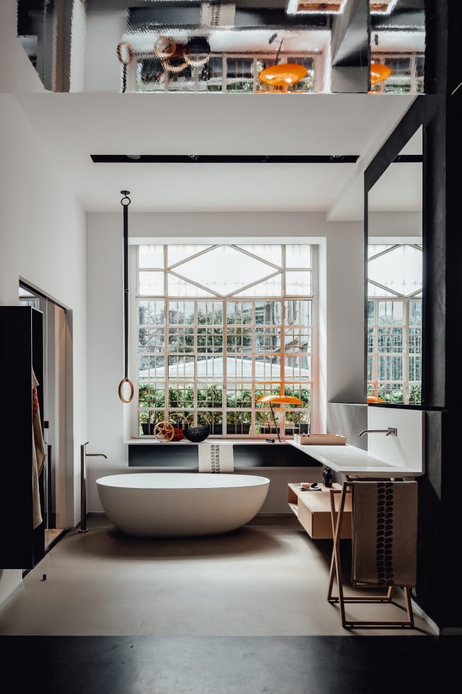 Bañera independiente Spoon M Mármol