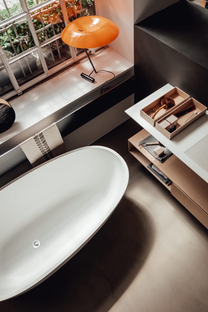 Bañera independiente Spoon M Mármol