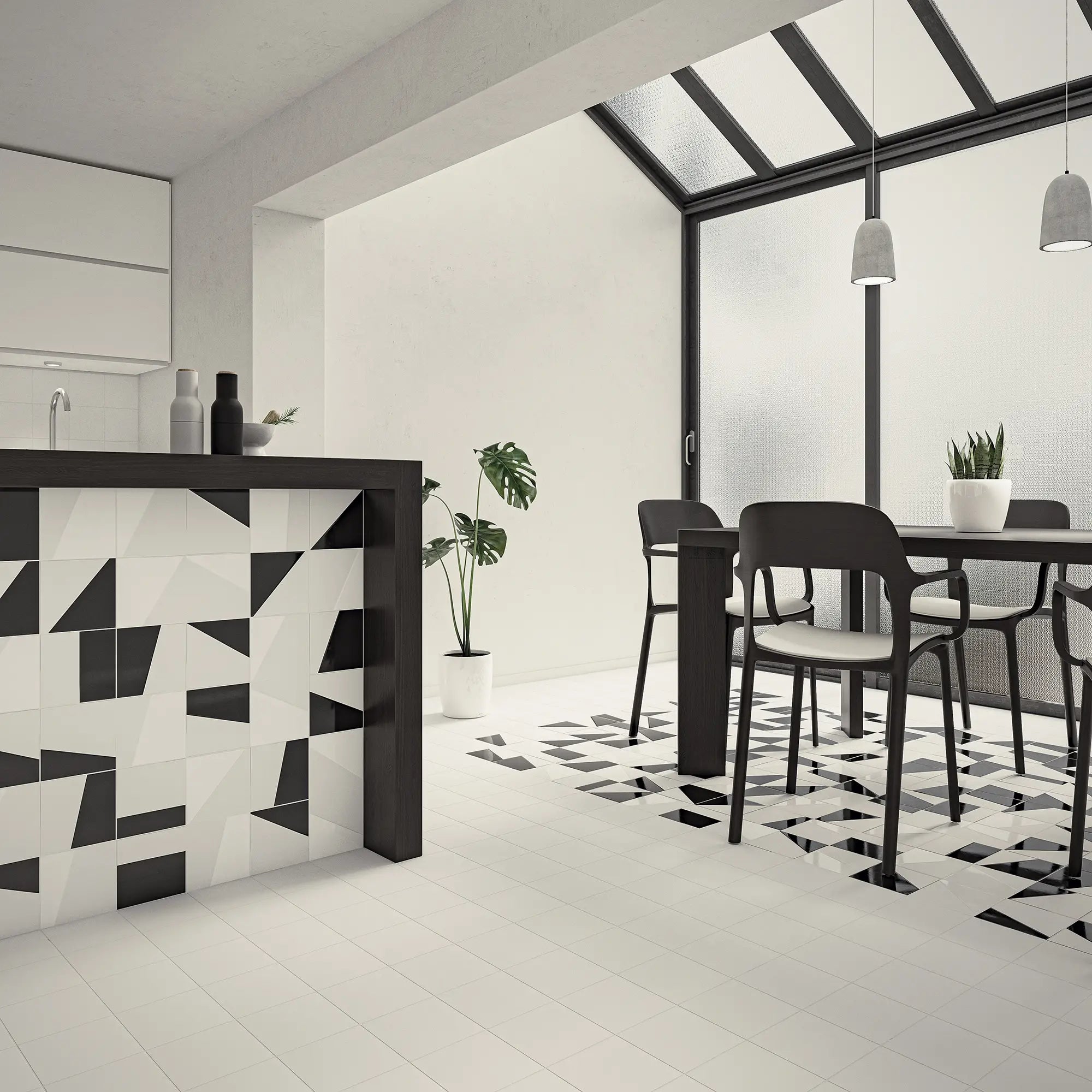 Duo collection porcelain flooring