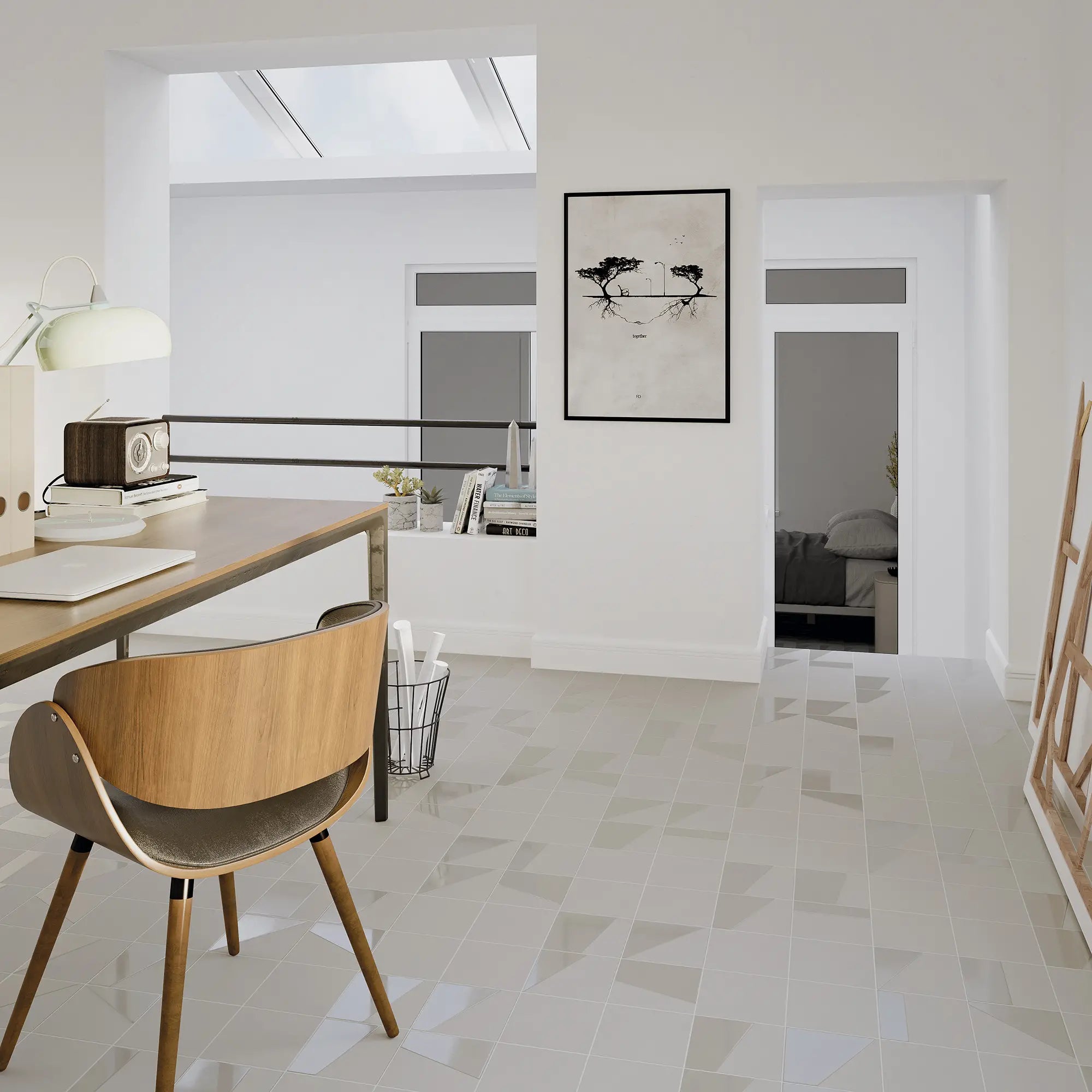 Duo collection porcelain flooring