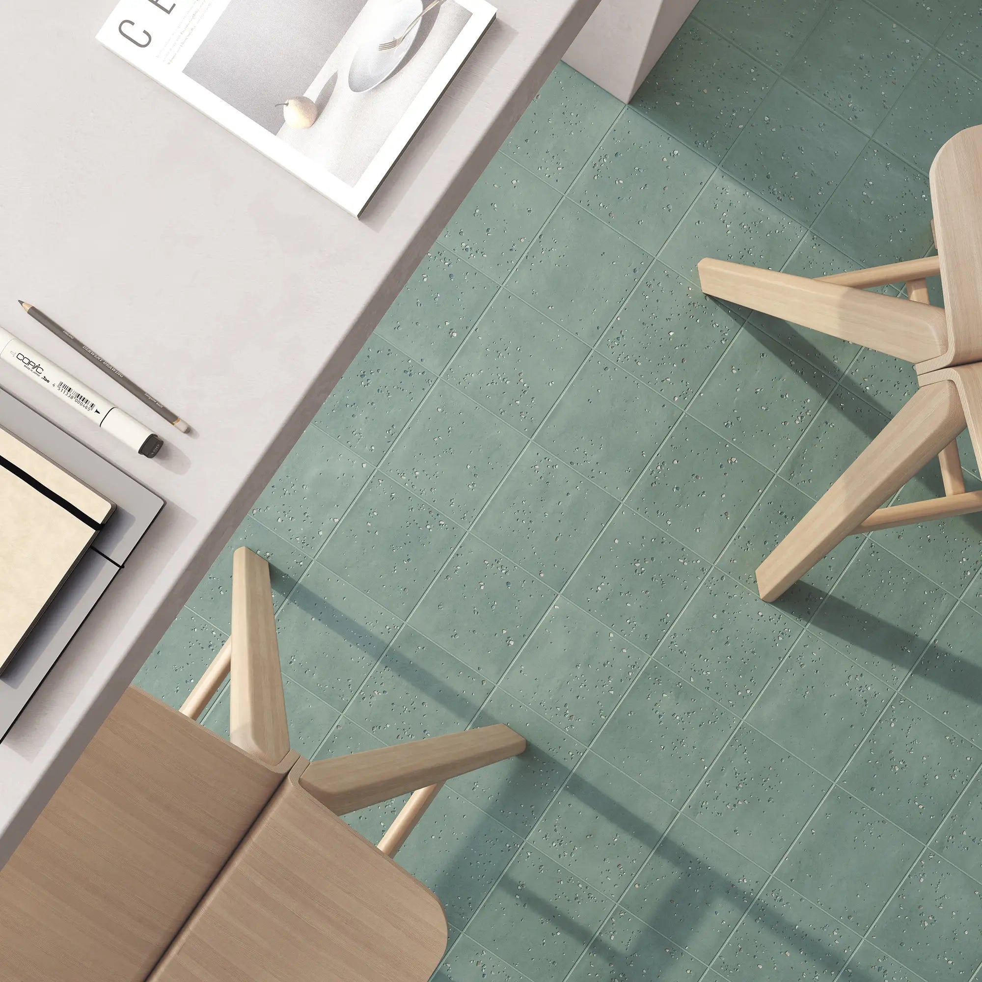 Stardust collection porcelain flooring