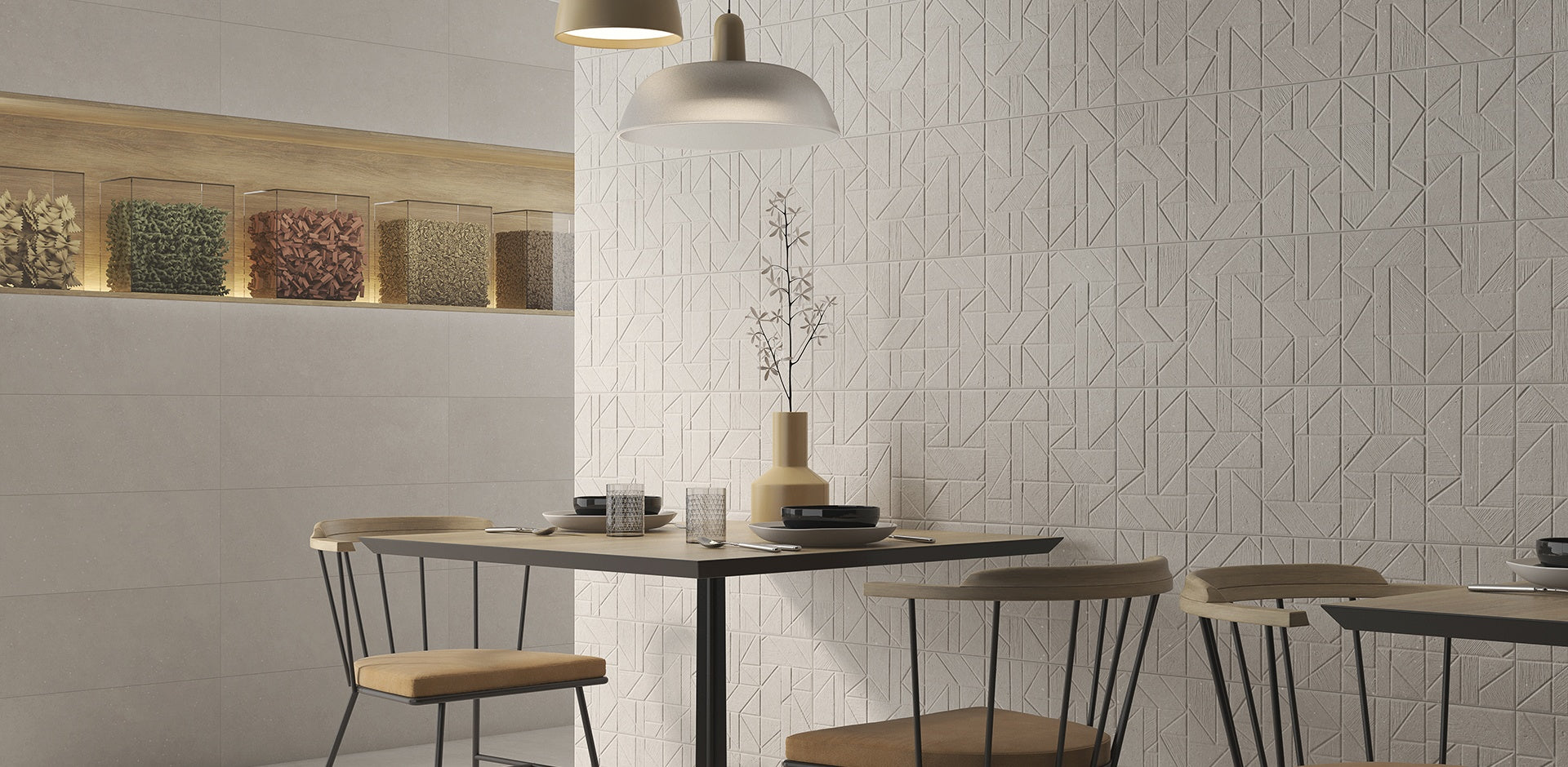 Gravel collection ceramic wall tiles