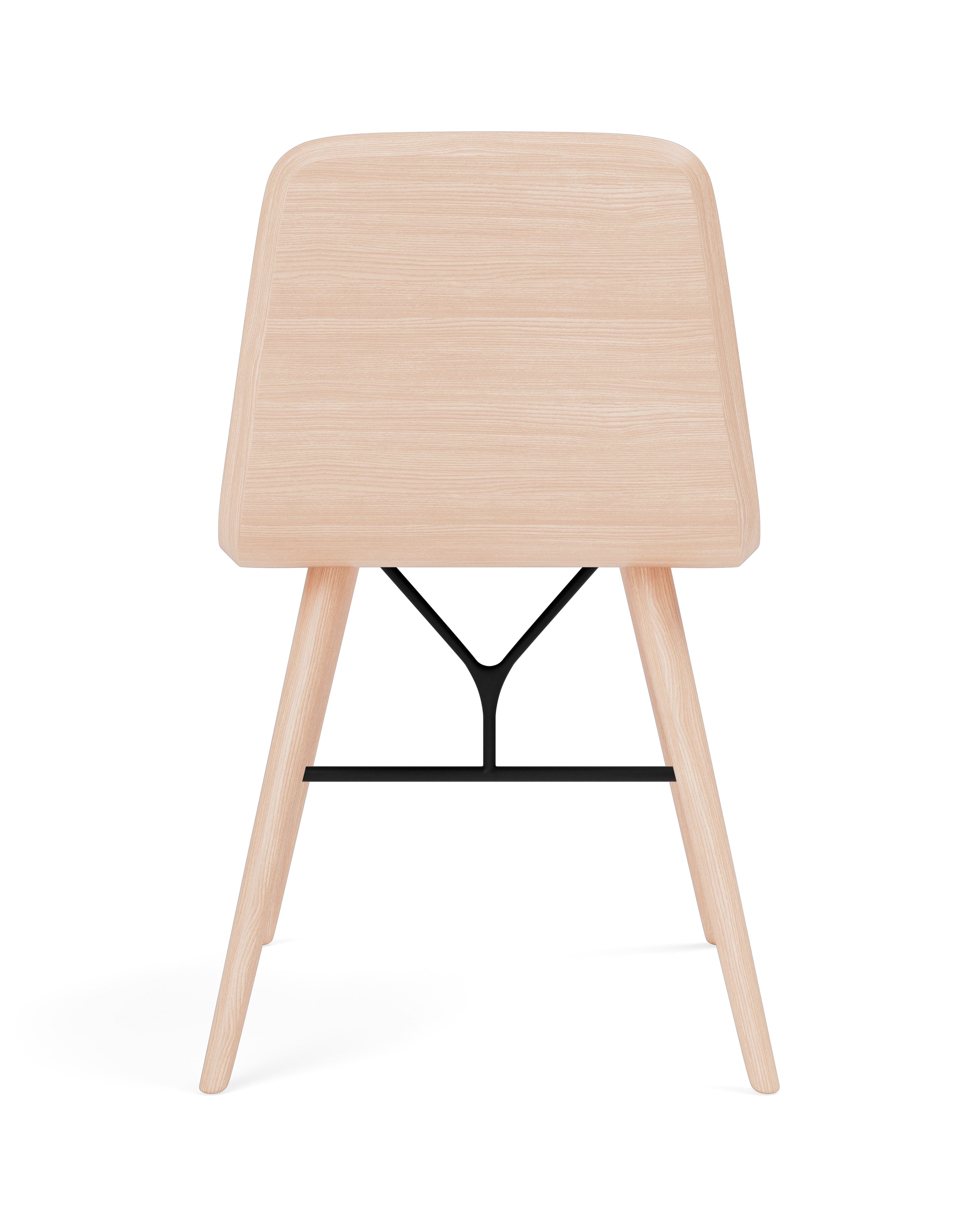Spine Dining Chair Wooden Base