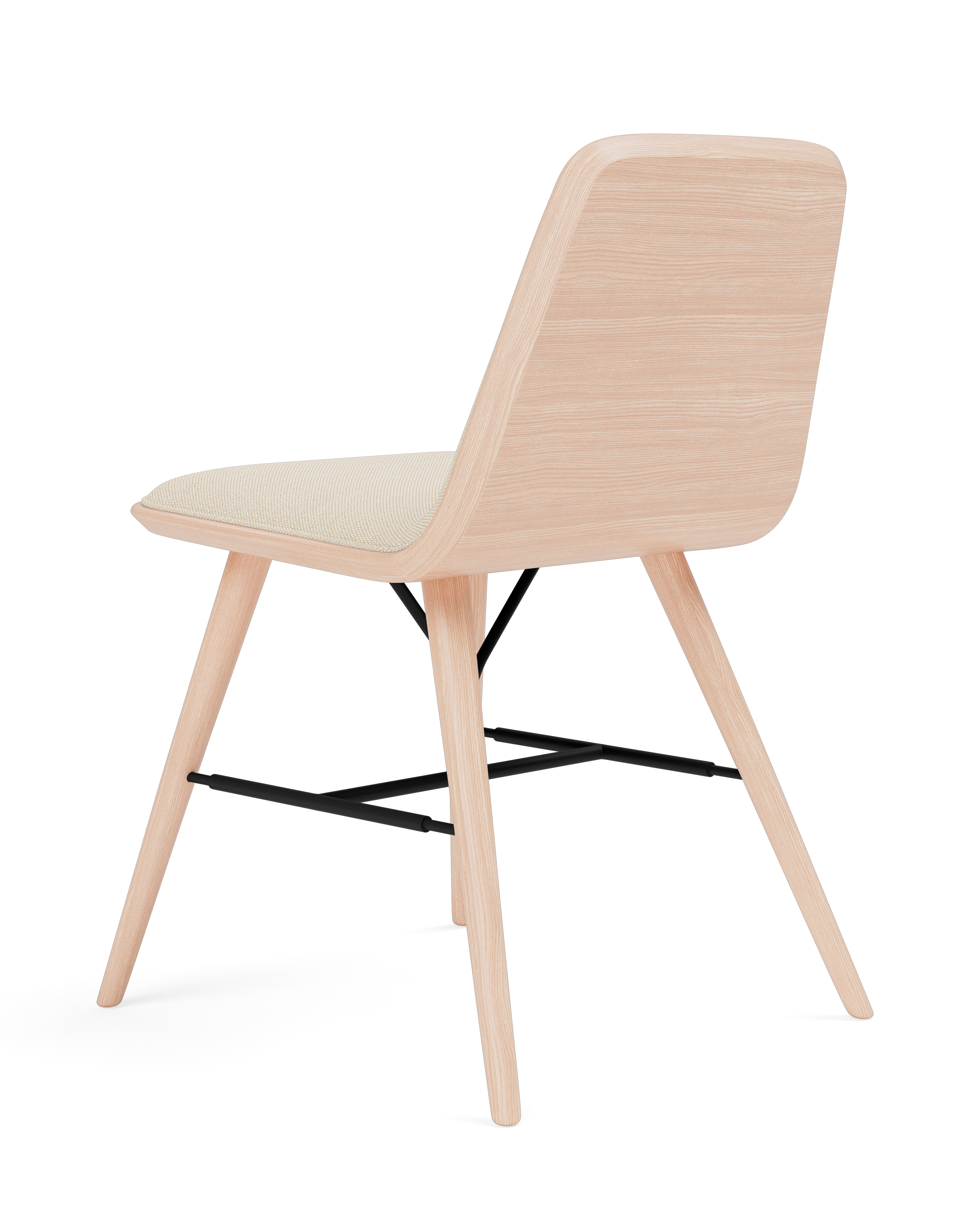 Spine Dining Chair Wooden Base