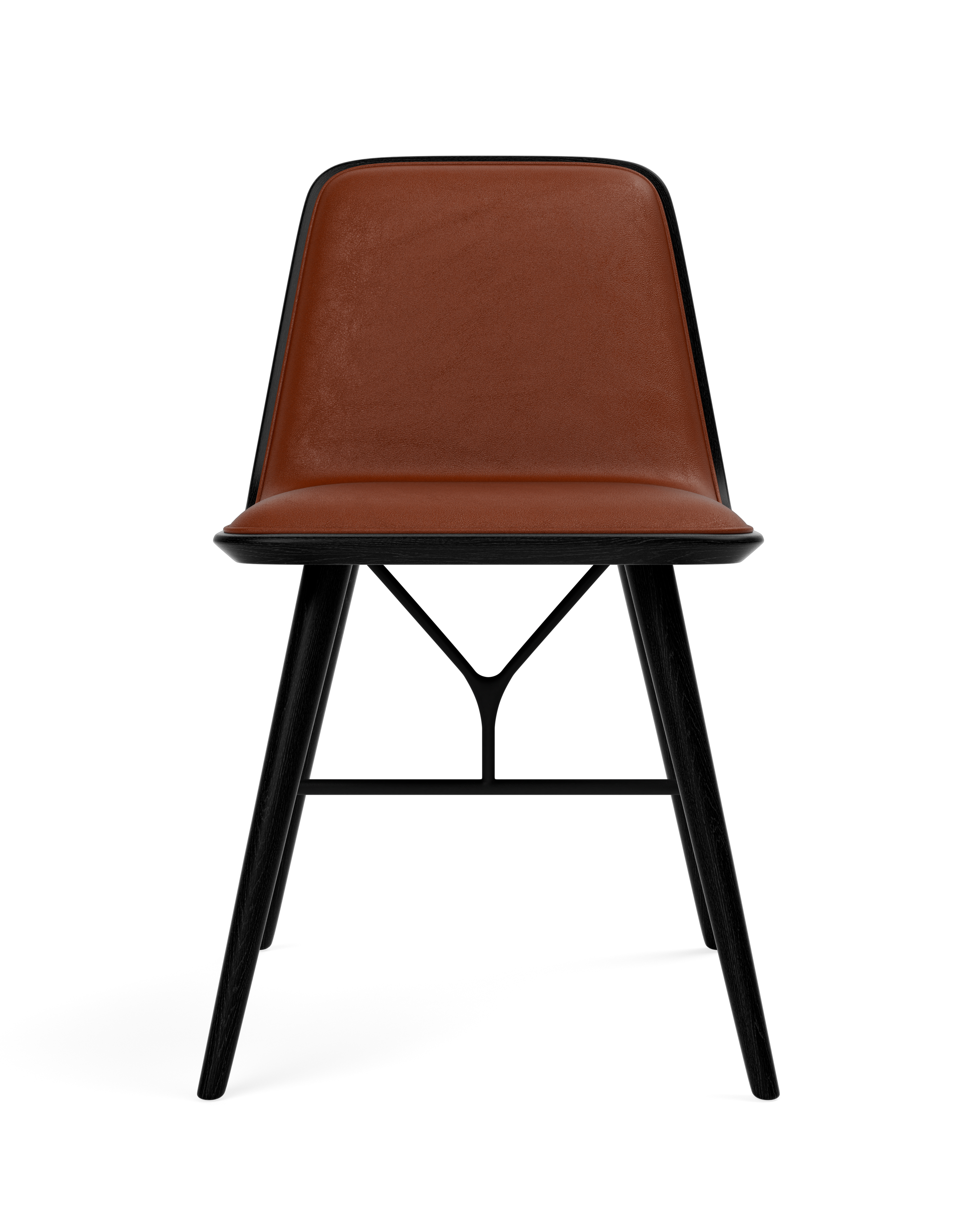 Spine Dining Chair Wooden Base