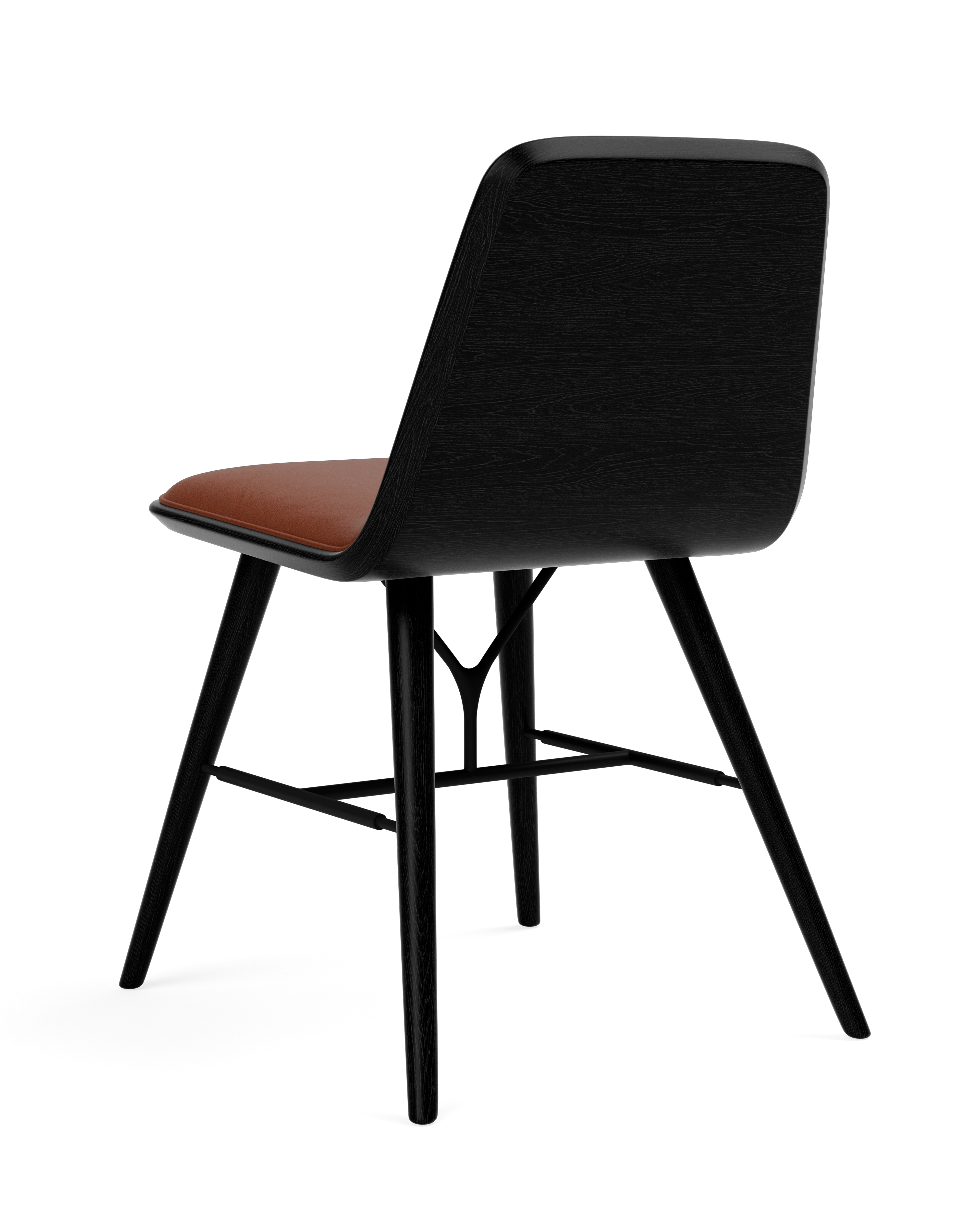 Spine Dining Chair Wooden Base