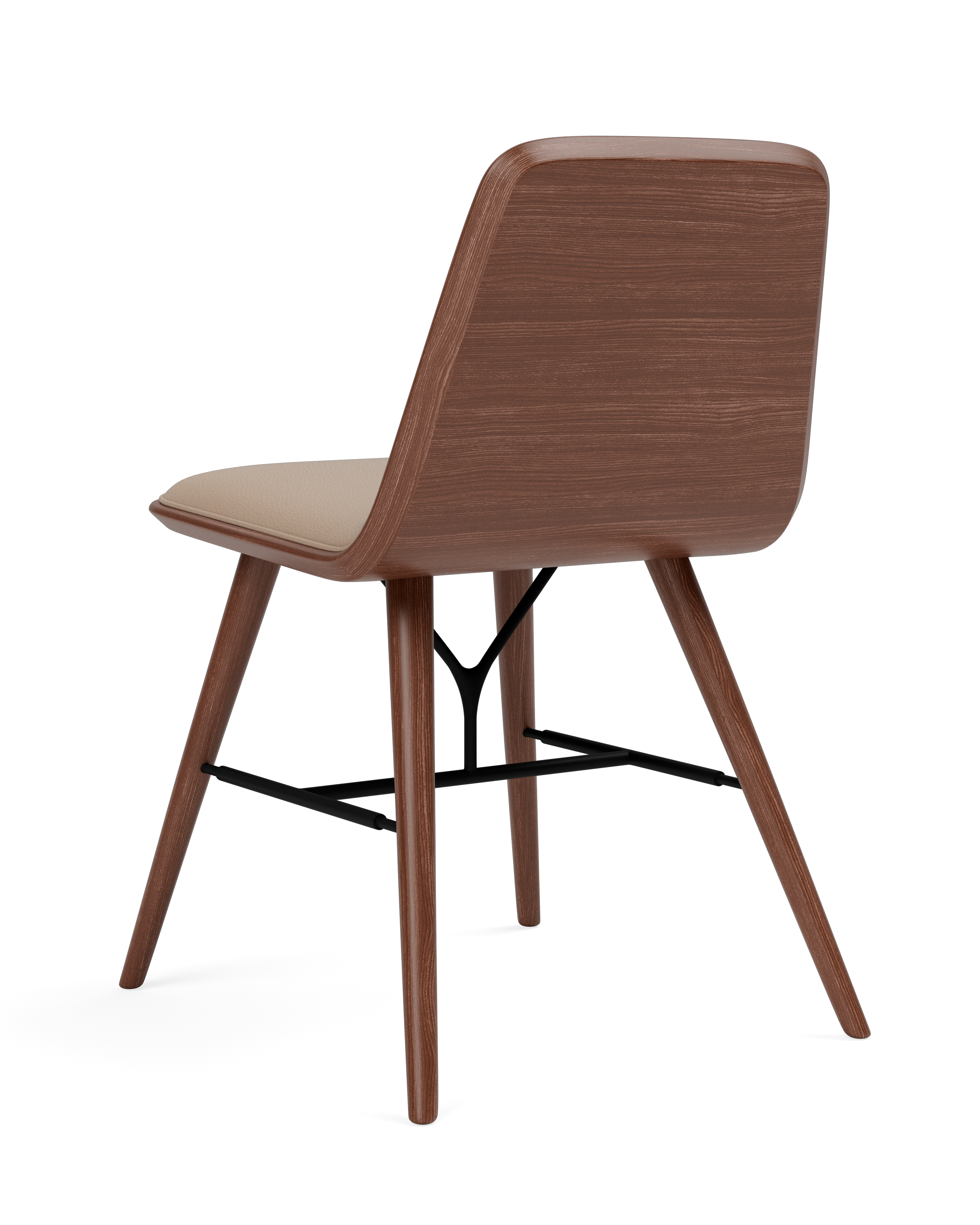 Spine Dining Chair Wooden Base