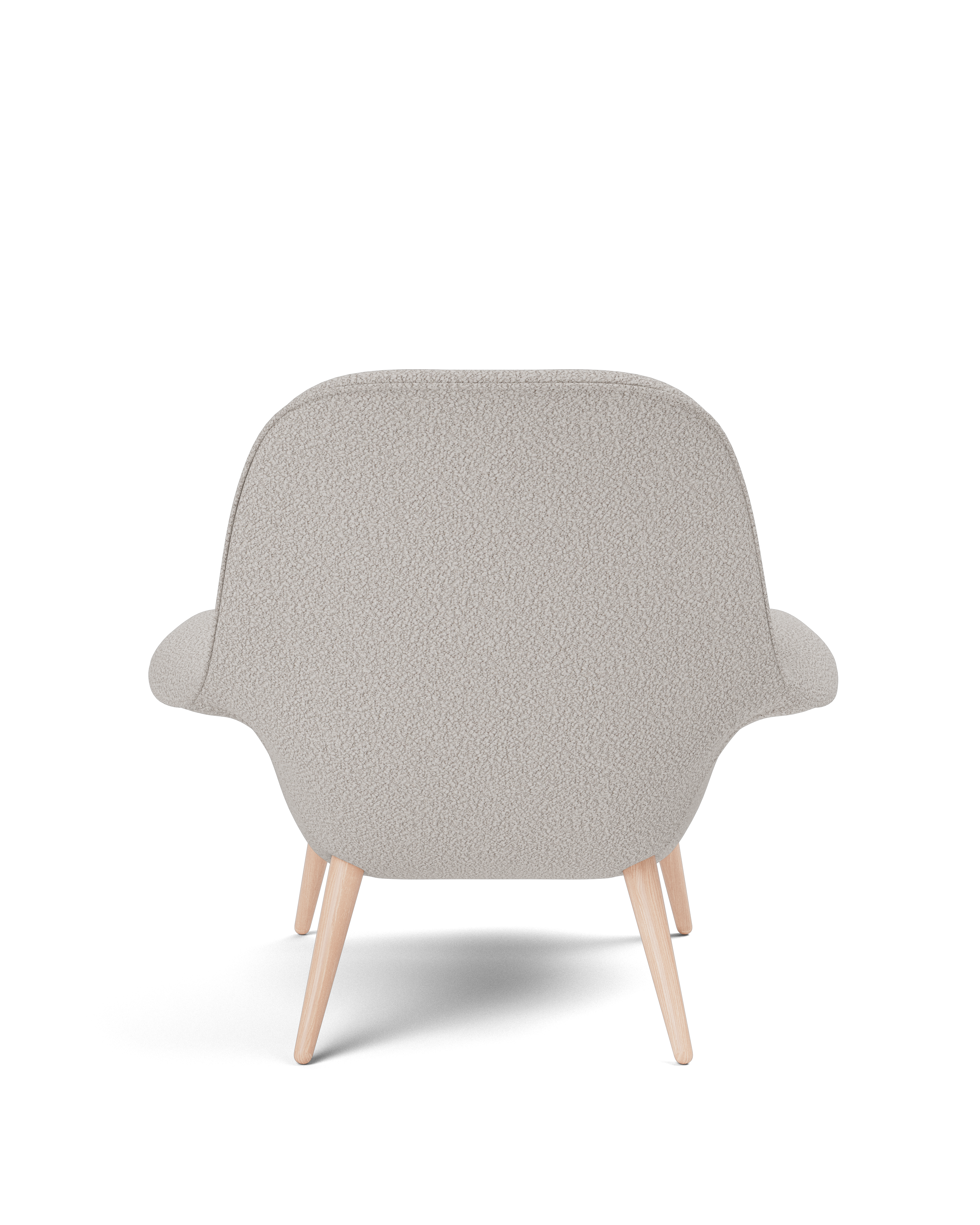 Sillón Swoon Lounge base de madera