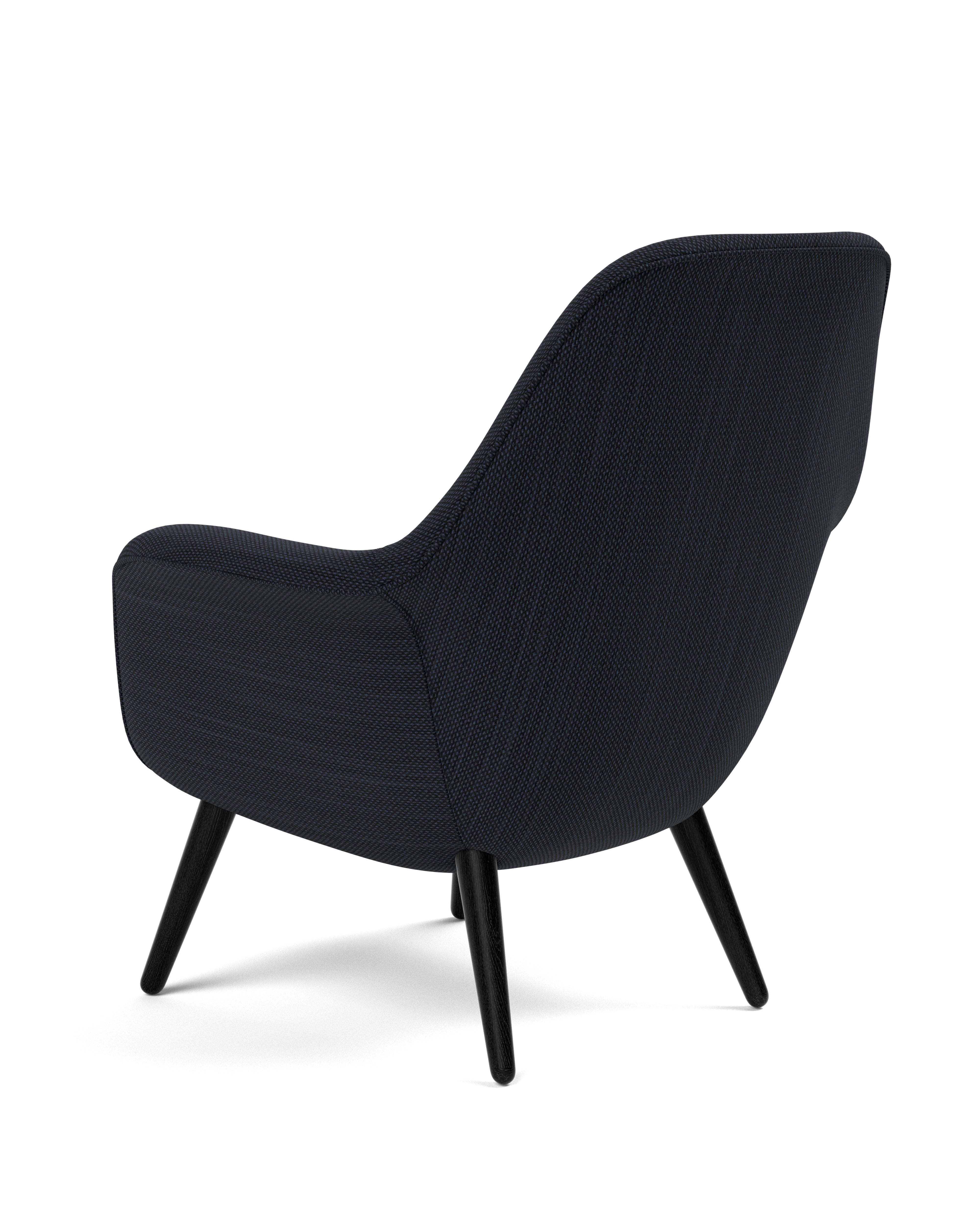 Swoon Petit armchair with wooden base