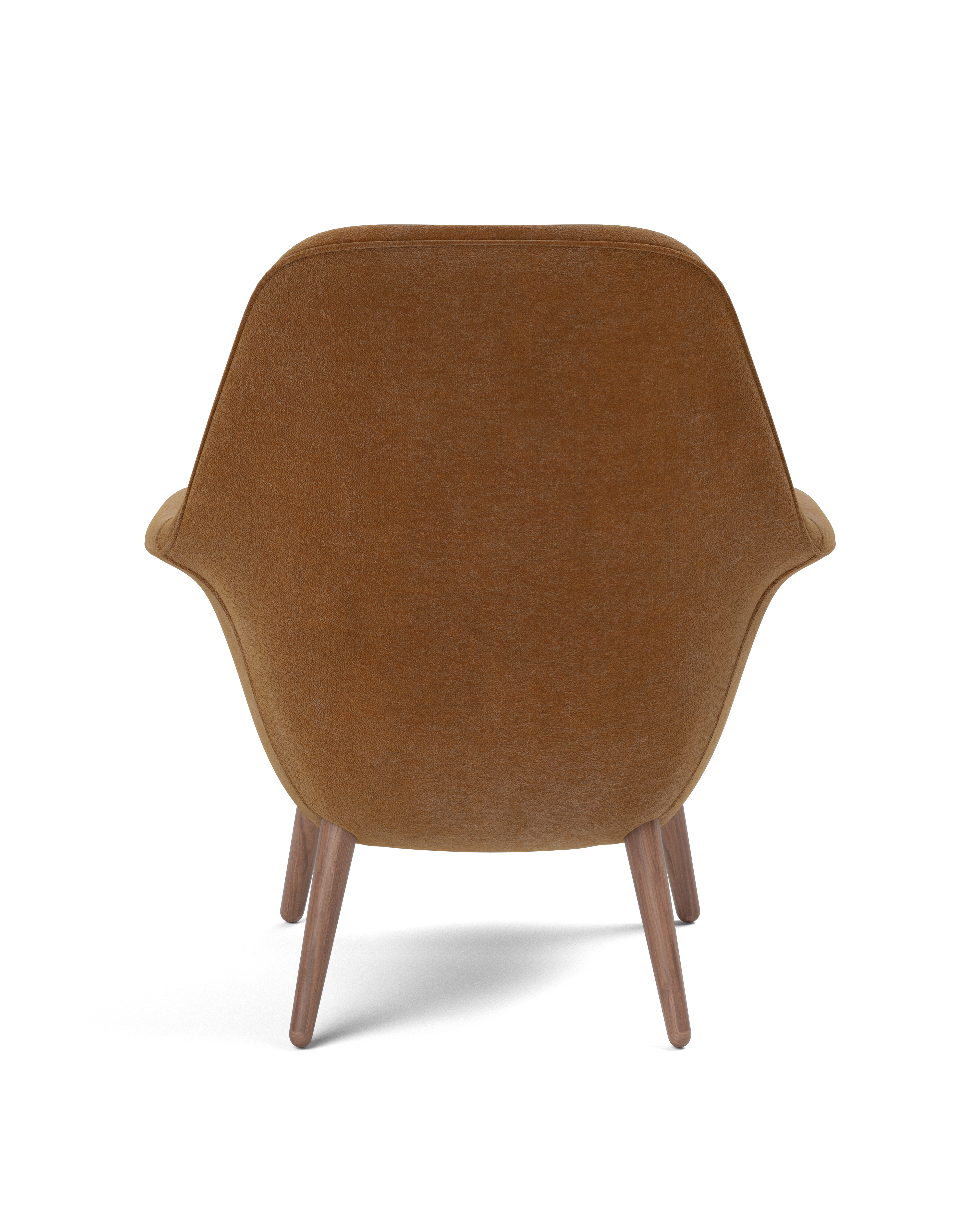 Swoon Petit armchair with wooden base