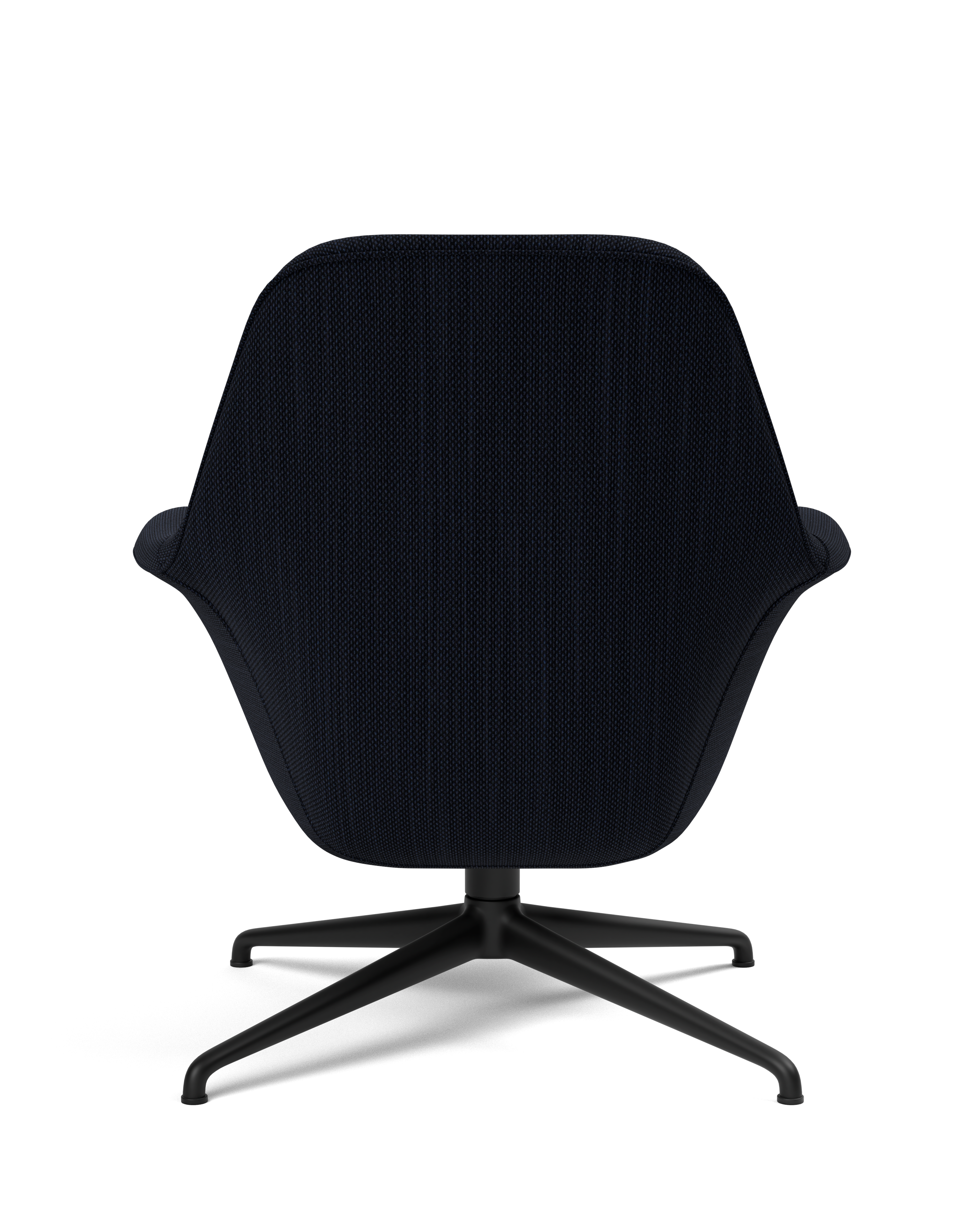 Petit Swoon Lounge Chair with Metal Base