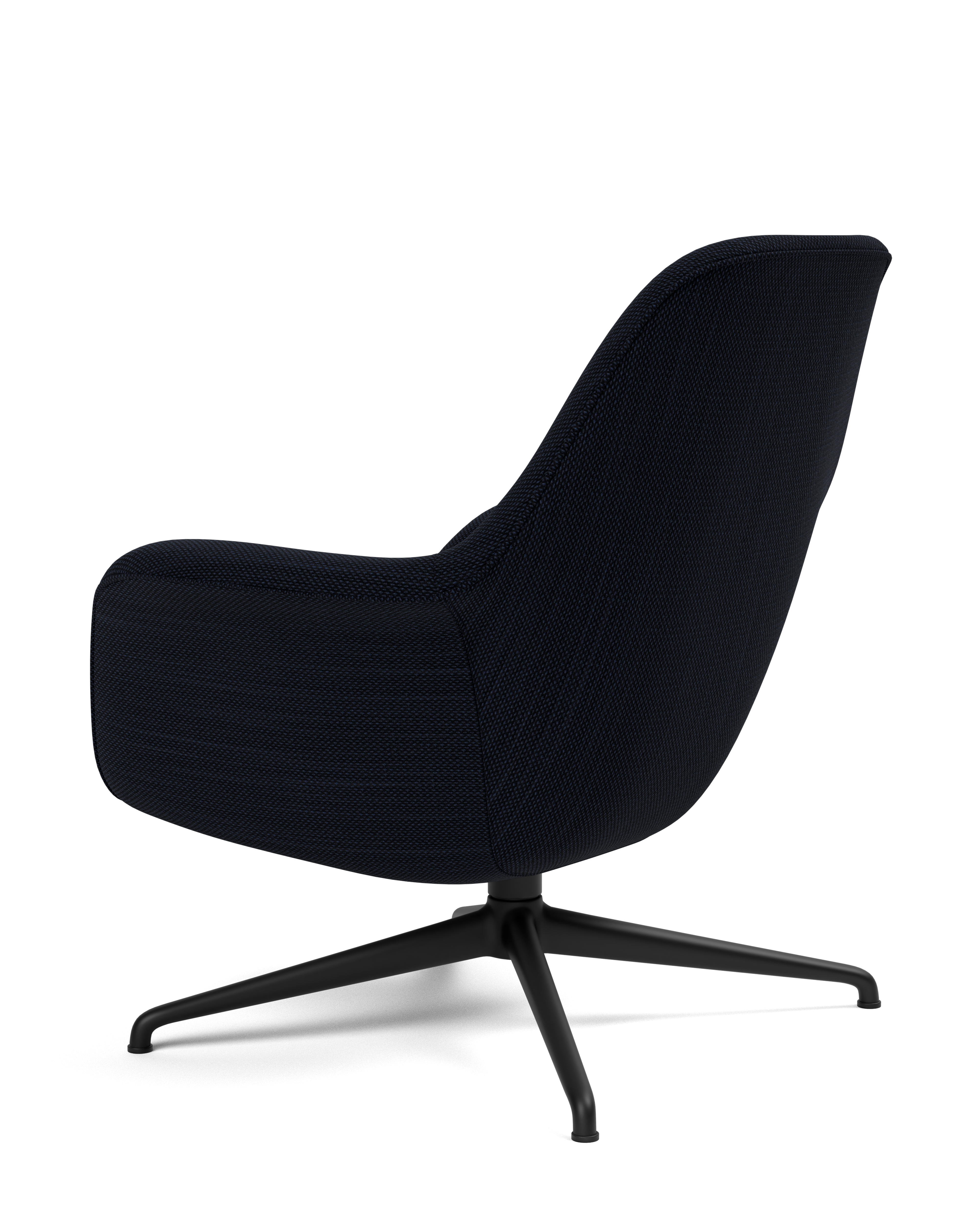 Petit Swoon Lounge Chair with Metal Base