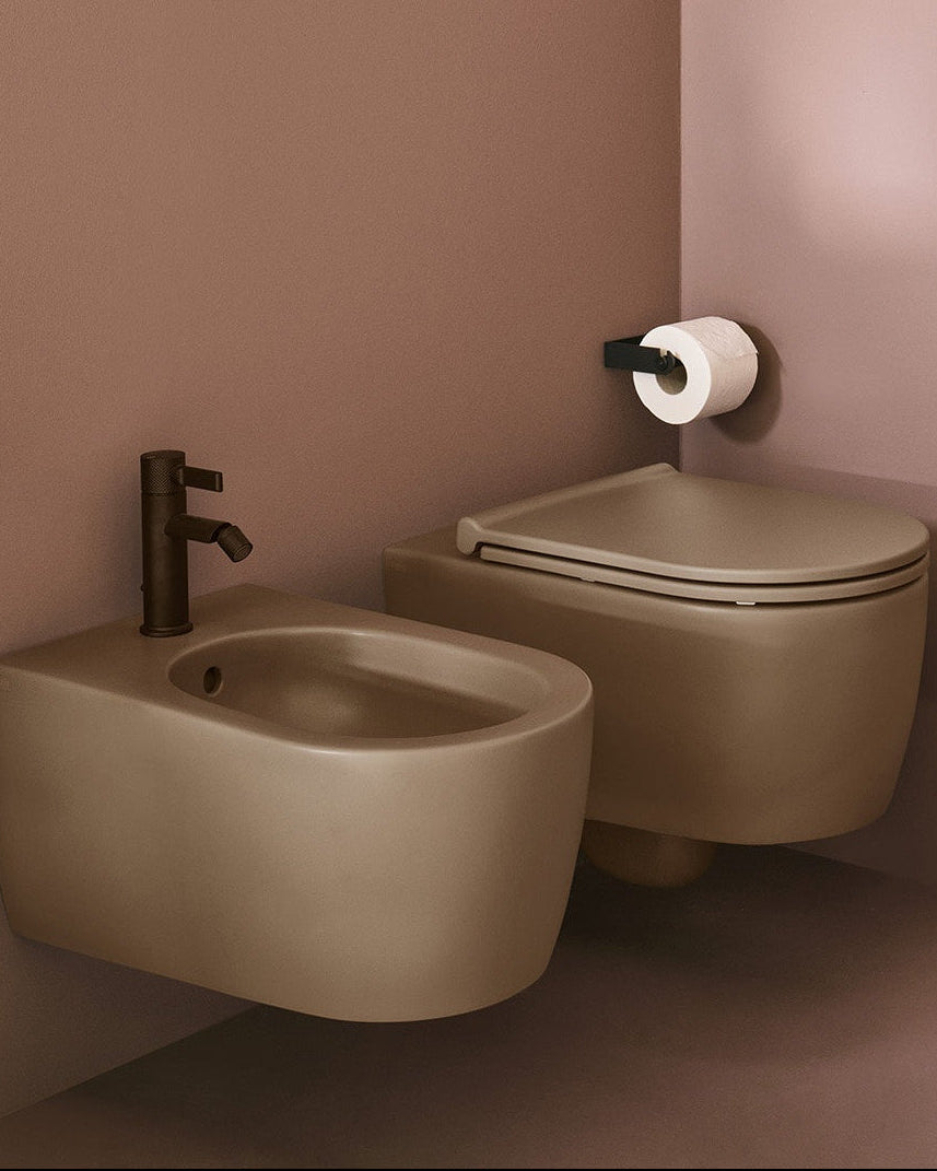 Smile 53 wall-hung toilet without flange