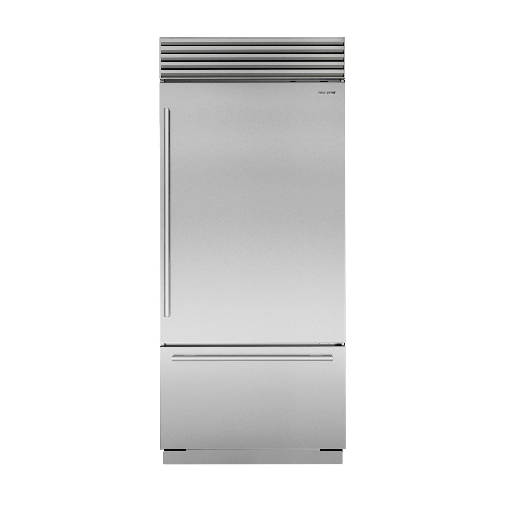 Frigorífico-congelador empotrado Sub-Zero con tirador tubular