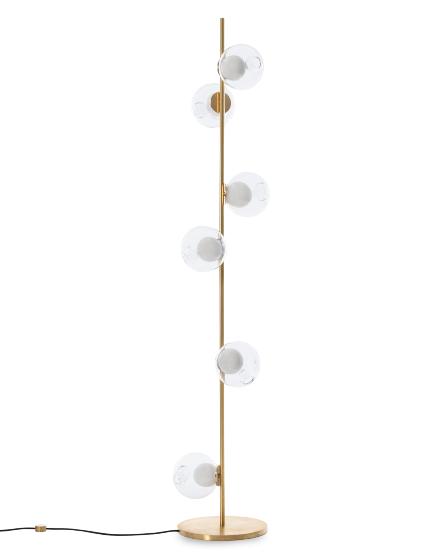 28.6 Stem Floor Lamp | Clear