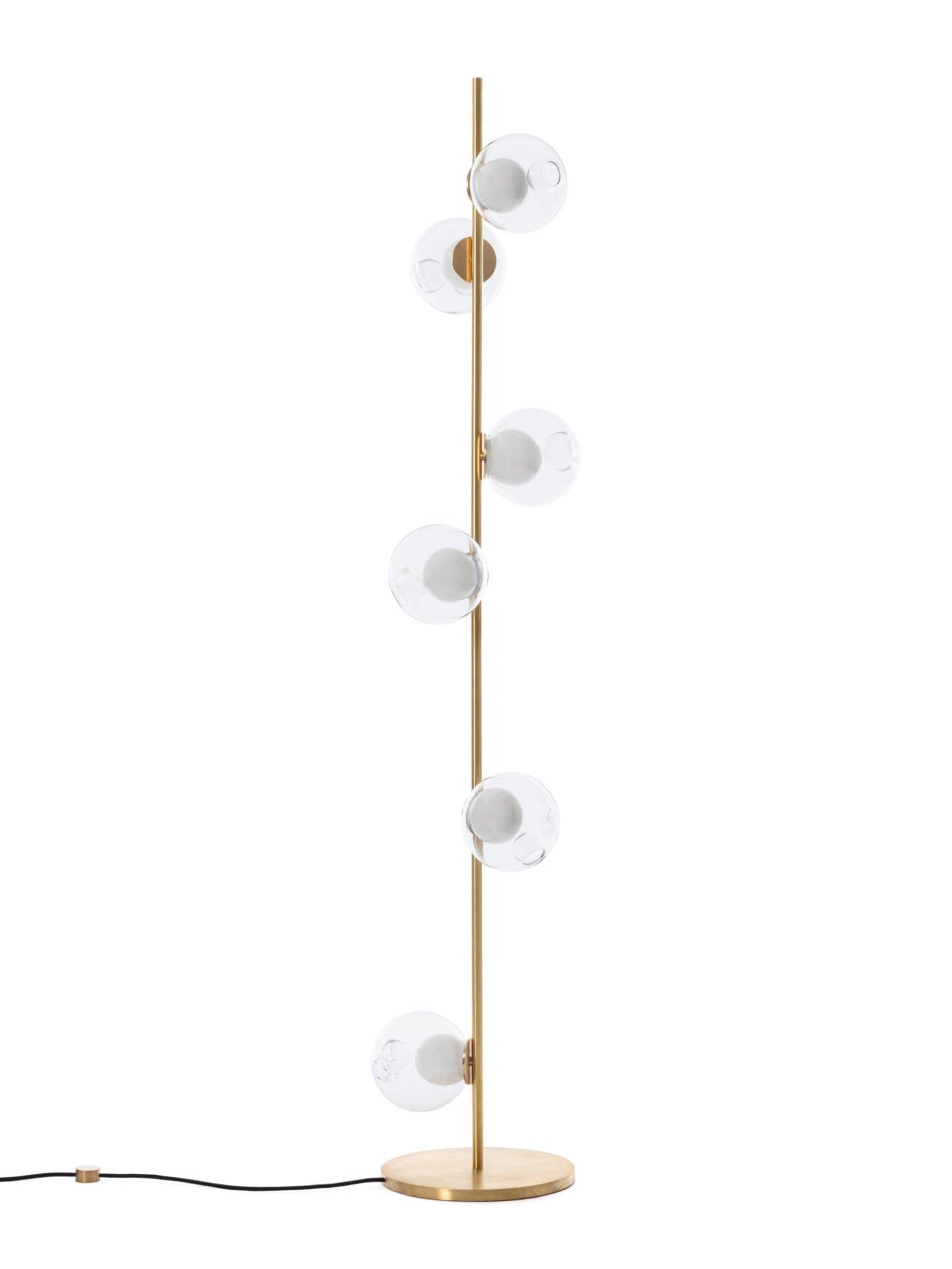28.6 Stem Floor Lamp | Clear