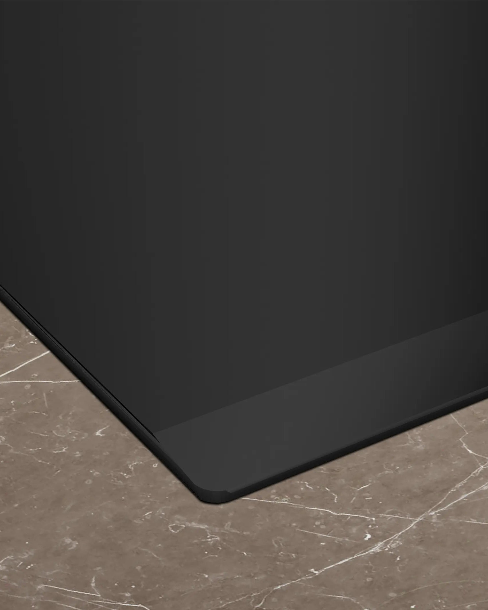 60 cm Black ceramic hob without profiles