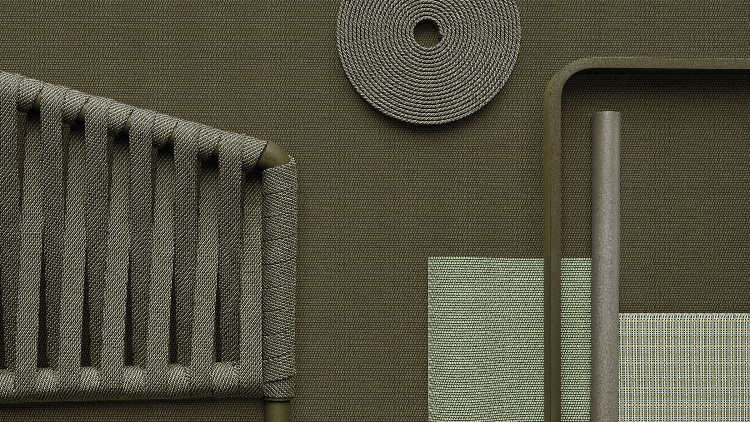 Bitta 2-Seater Rope Swing | Rope Swing Z09 | Seat Cushion 03L