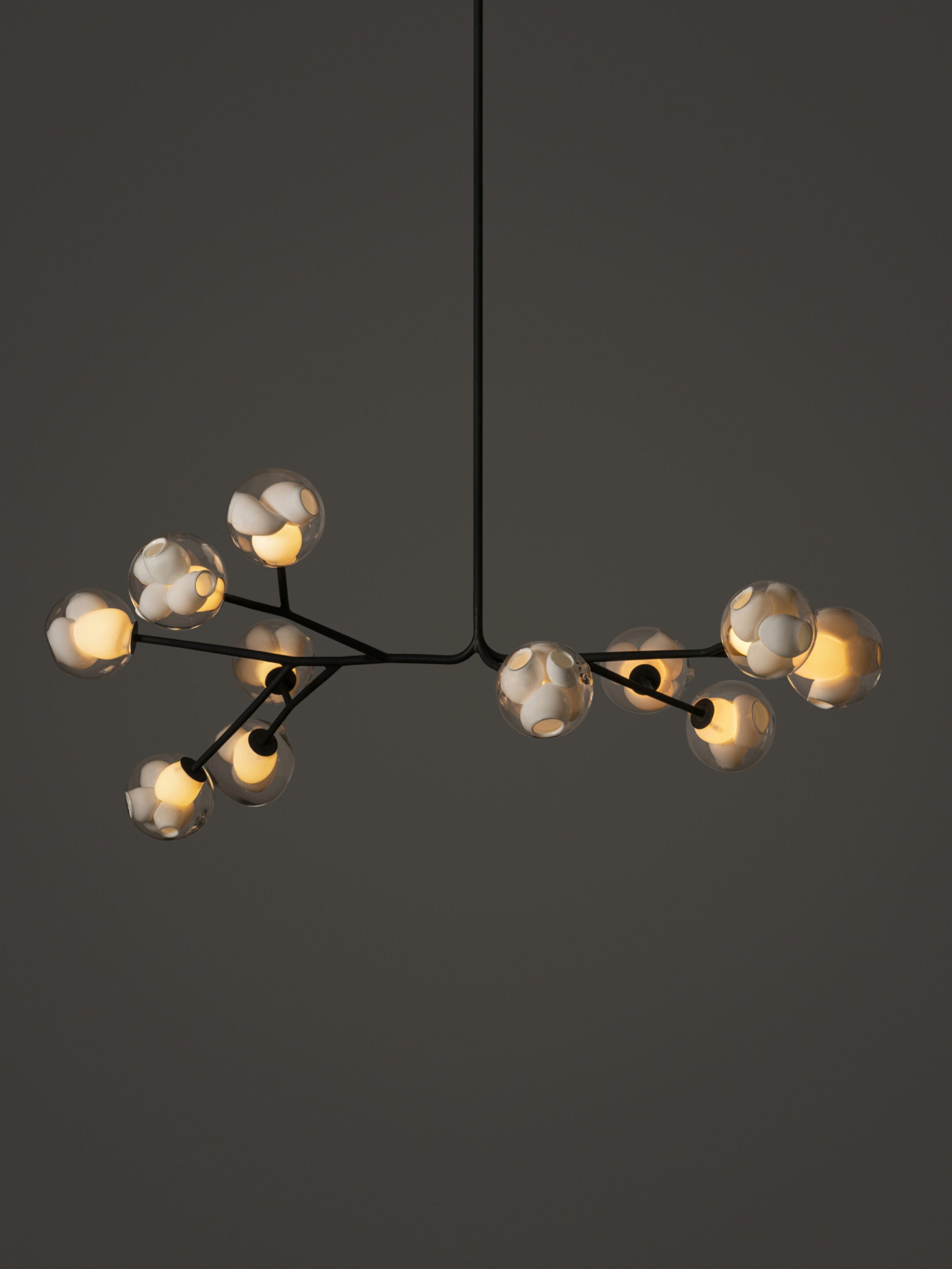 Ceiling lamp 38.11Va.2 | Black Canopy