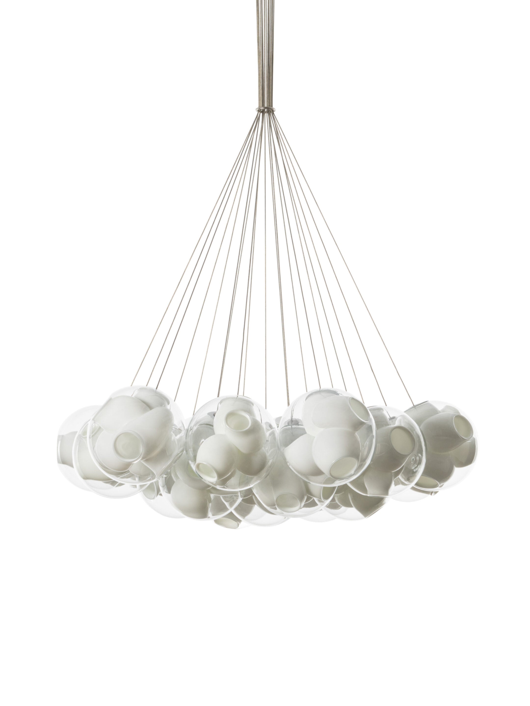 38.19V Cluster Ceiling Light | White Canopy