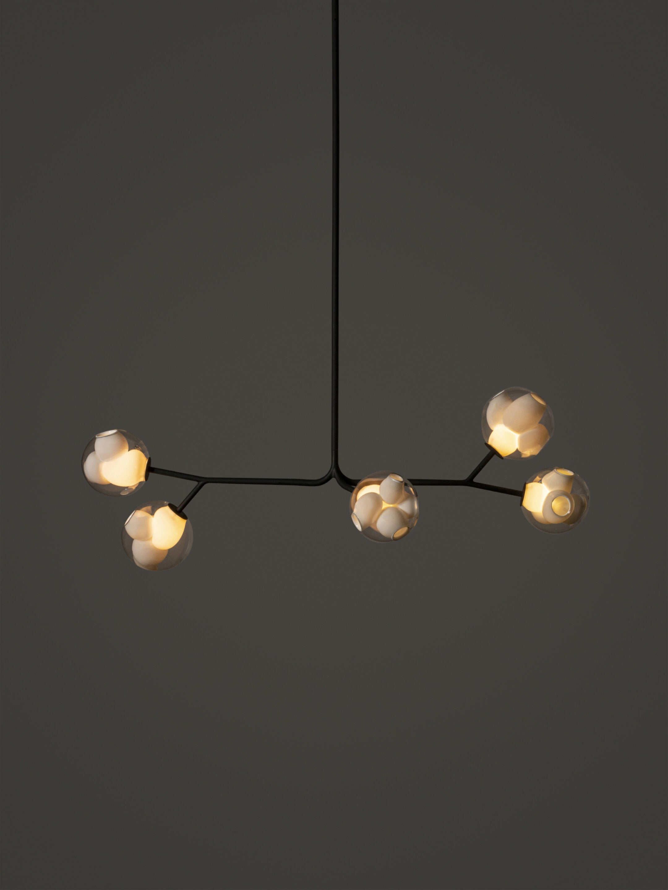 Ceiling lamp 38.5Va.1 | Black Canopy