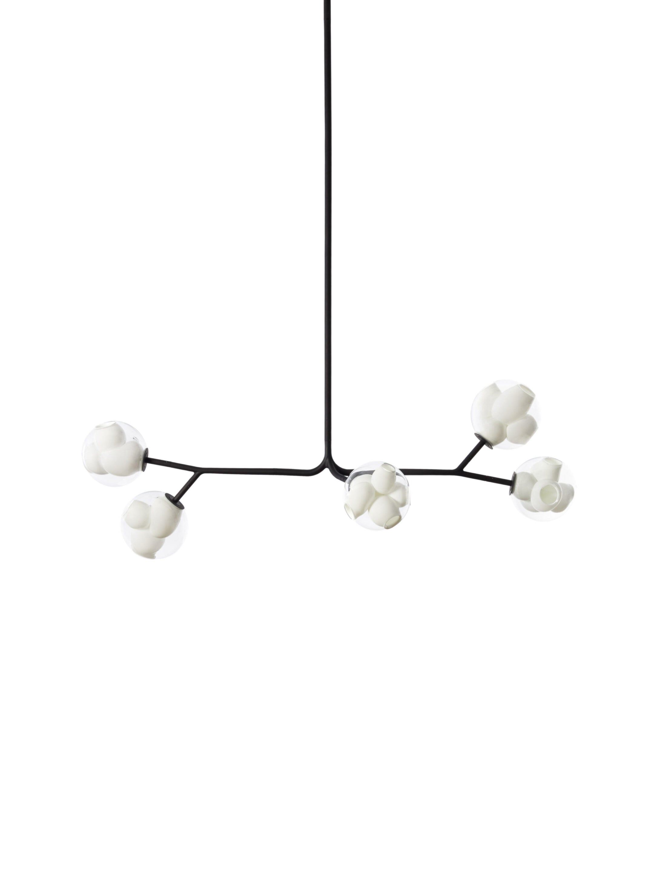 Ceiling lamp 38.5Va.1 | Black Canopy