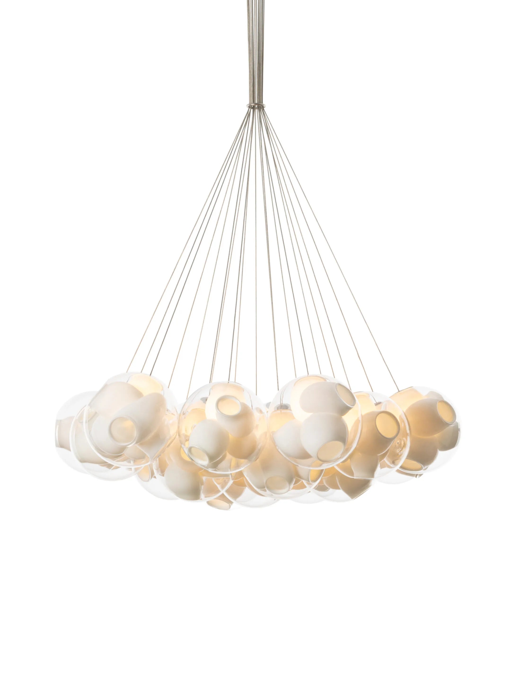 38.19V Cluster Ceiling Light | White Canopy