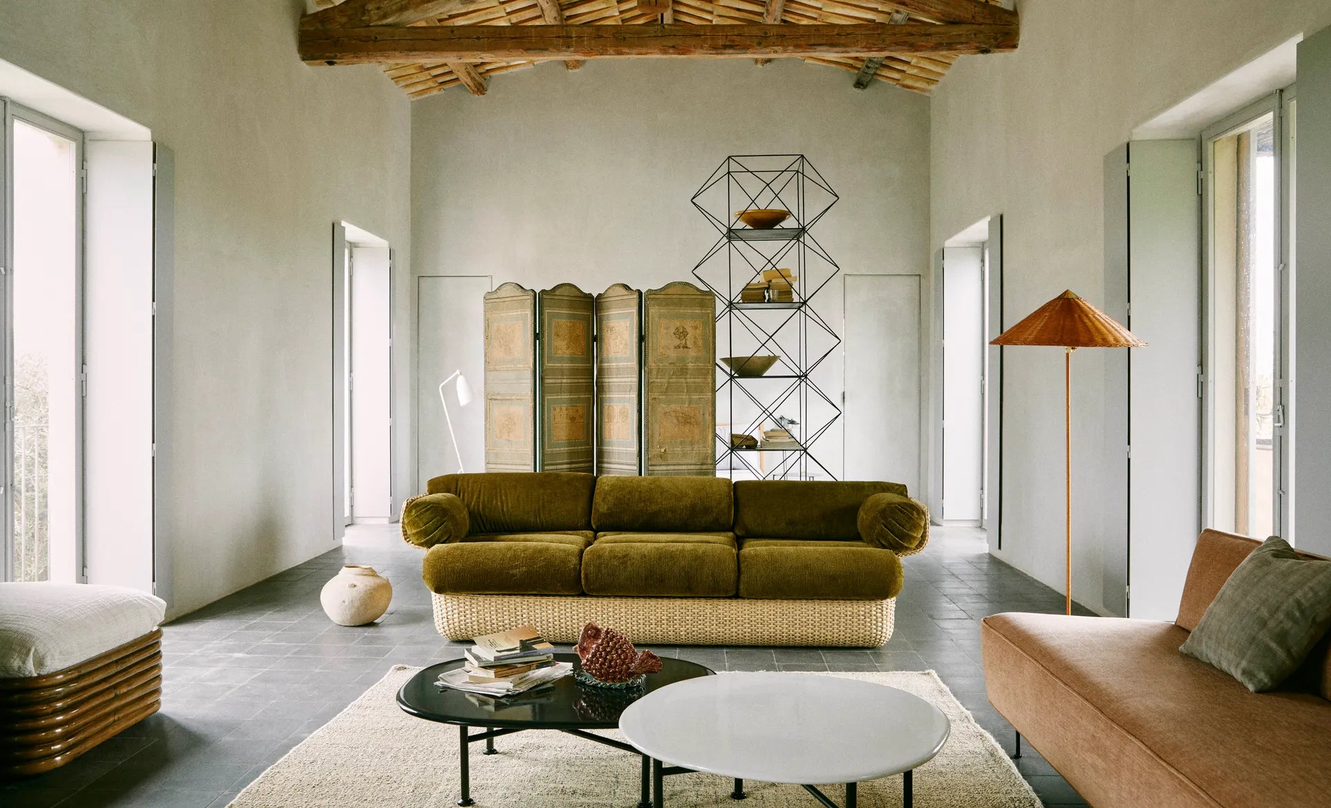Basket 3-seater sofa