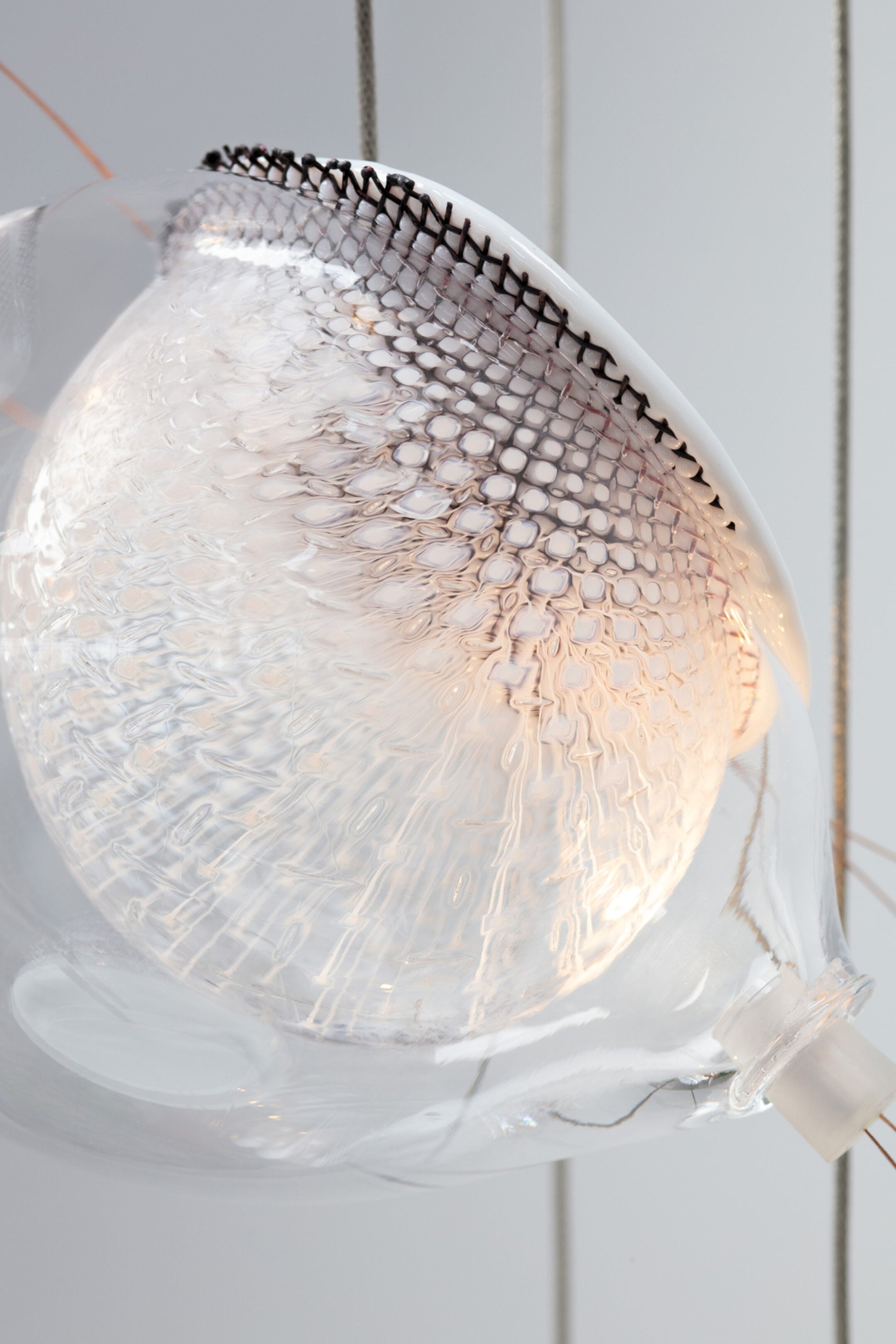 76.61 Cluster Column Ceiling Lamp | Clear