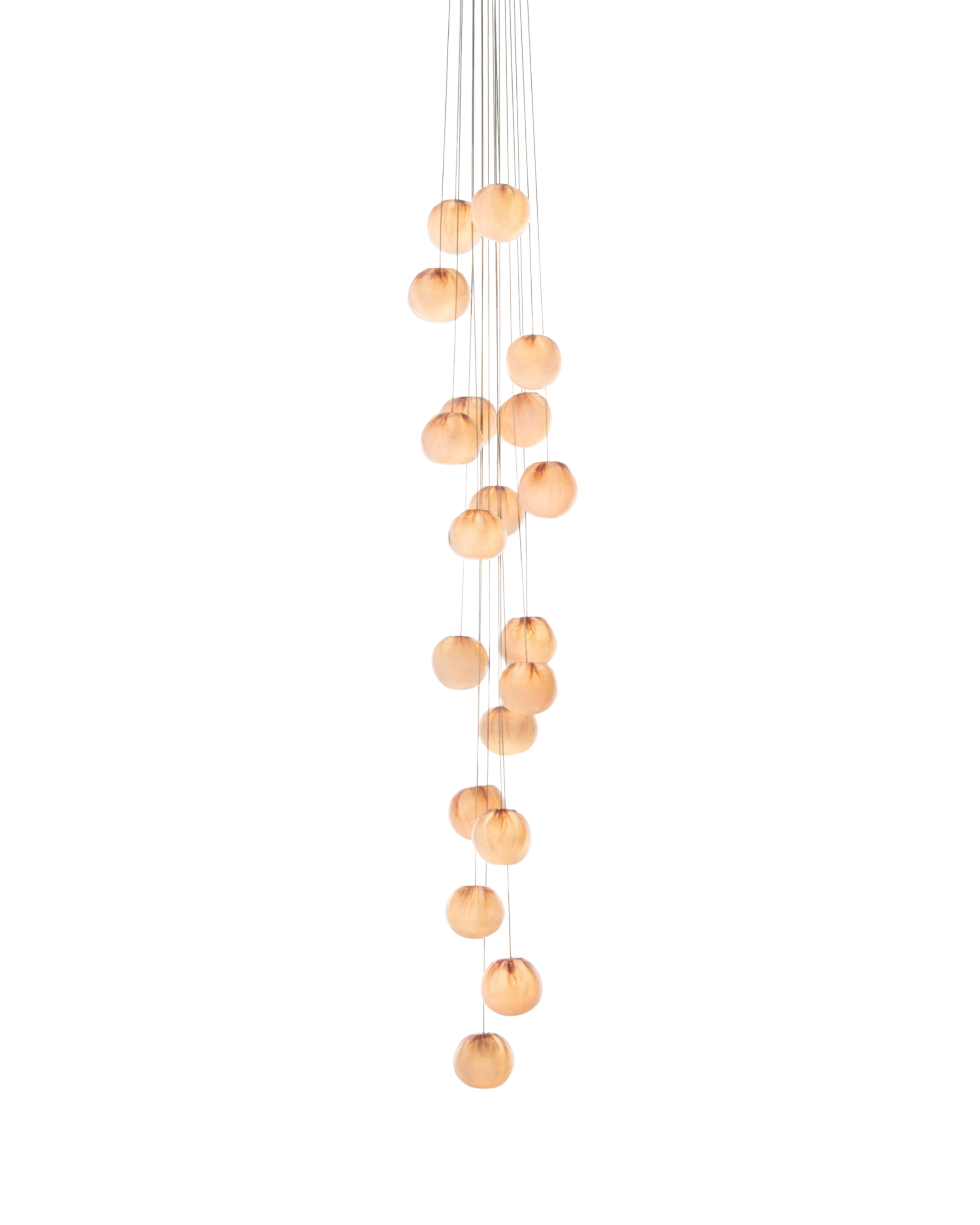 84.19 Cluster Column Ceiling Lamp | White