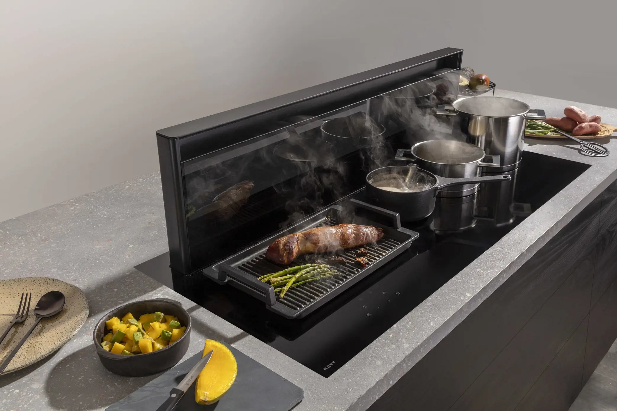 Novy Panorama Pro surface hood 120 cm | Black