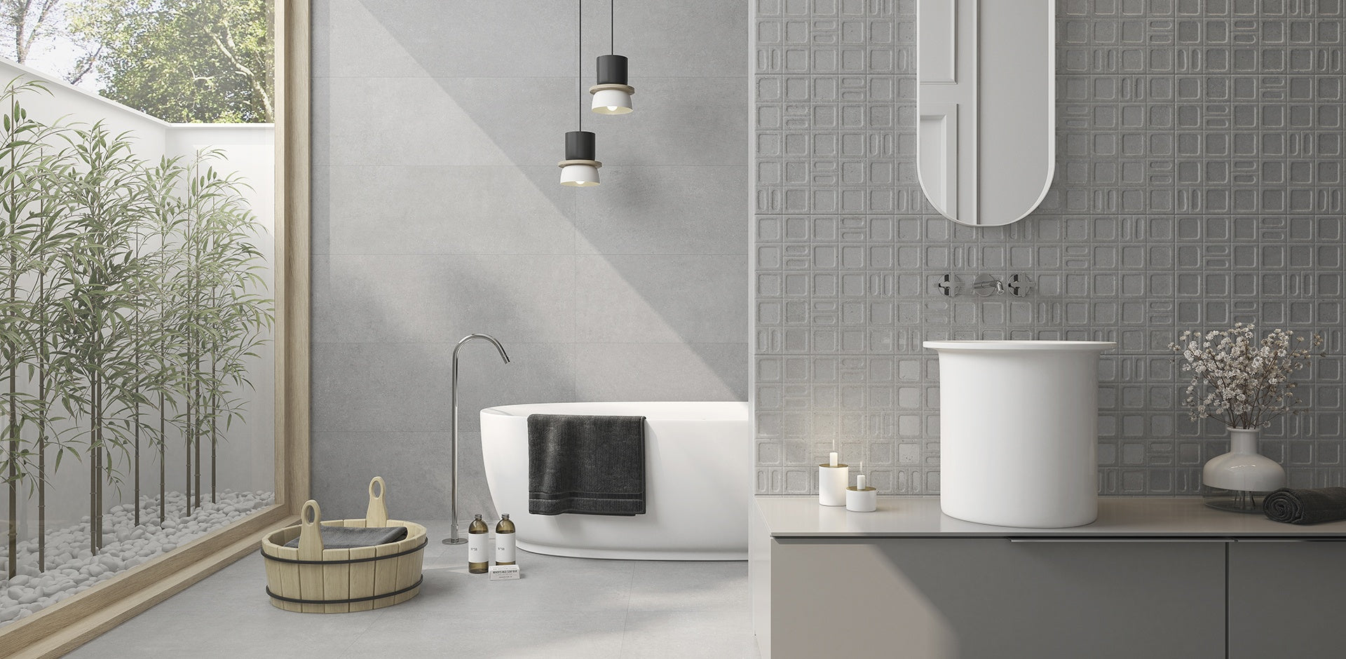 Gravel collection ceramic wall tiles