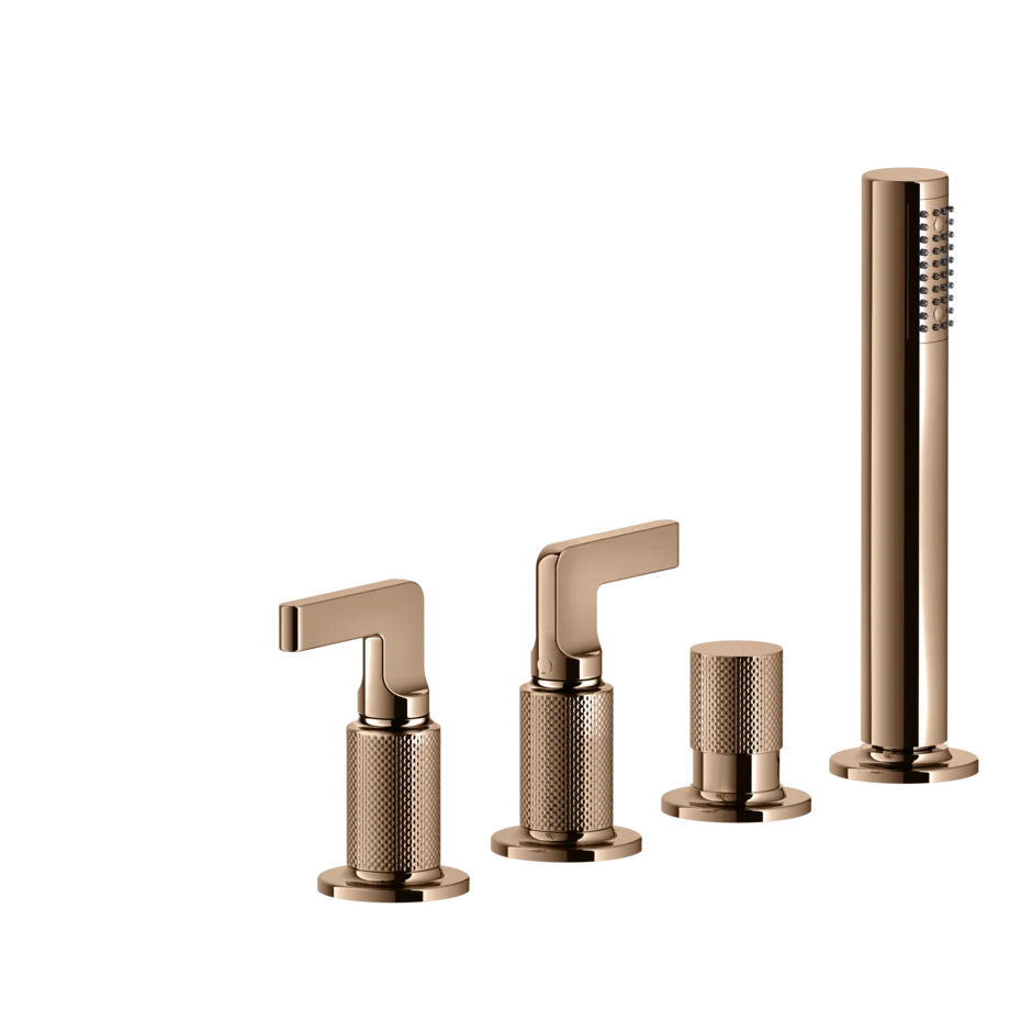 Single-lever bathtub faucet with diverter | Inciso Collection