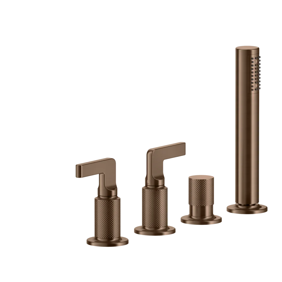 Single-lever bathtub faucet with diverter | Inciso Collection