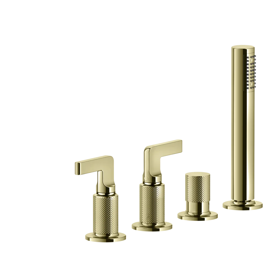Single-lever bathtub faucet with diverter | Inciso Collection