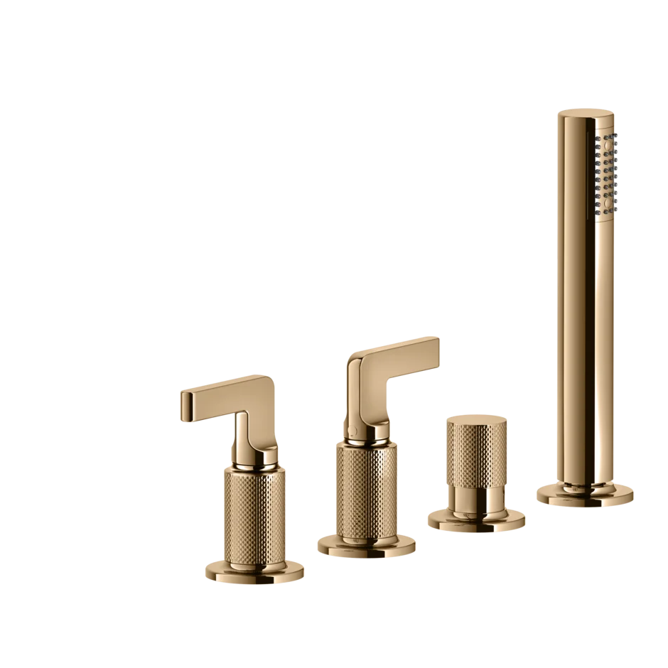 Single-lever bathtub faucet with diverter | Inciso Collection