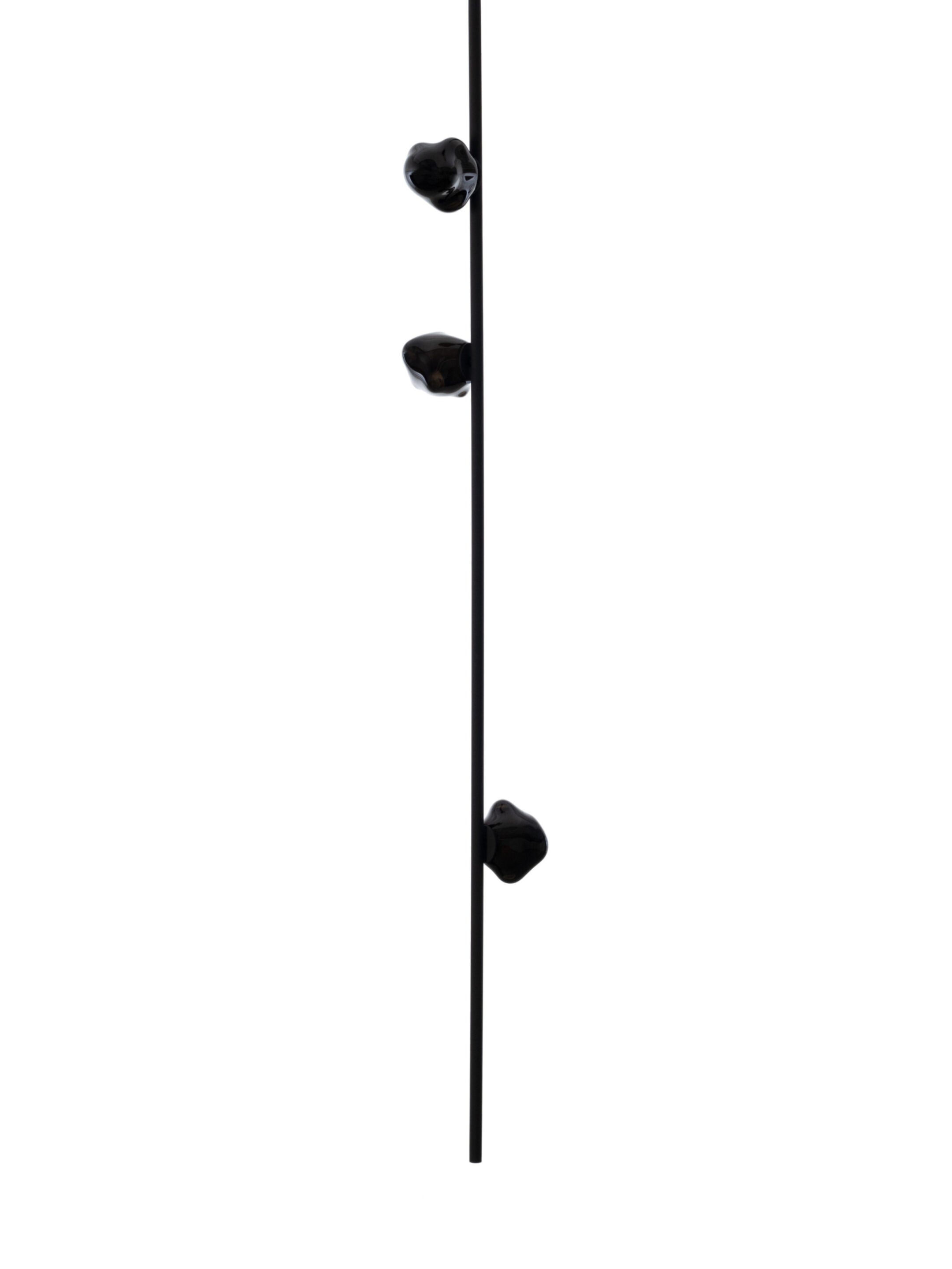 Ceiling lamp 57.3 Ceiling Long Grey | Black Stem