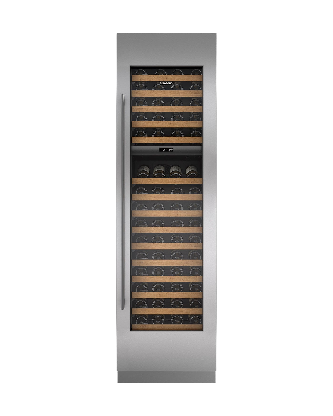 610mm wine cooler with professional handle