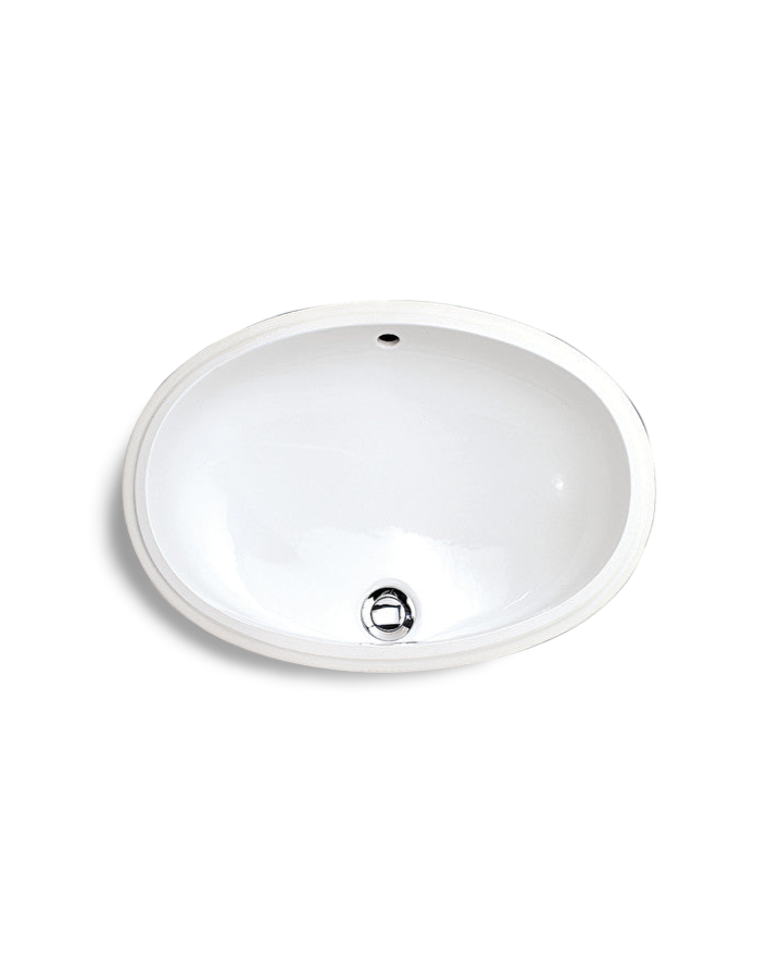 White 56 undermount washbasin