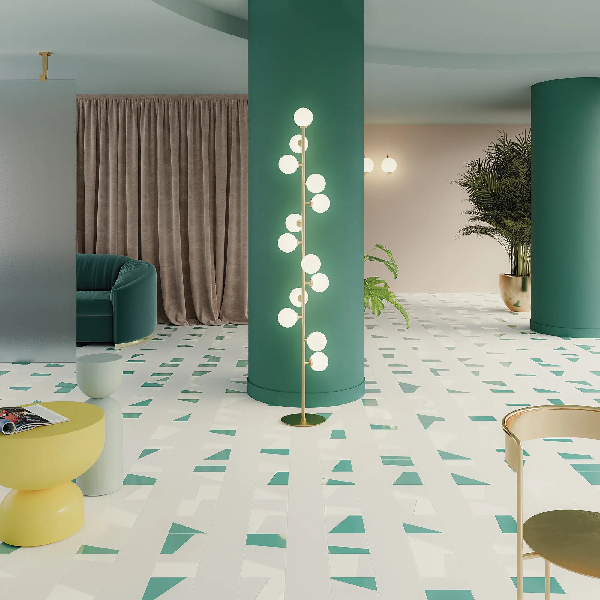 Duo collection porcelain flooring