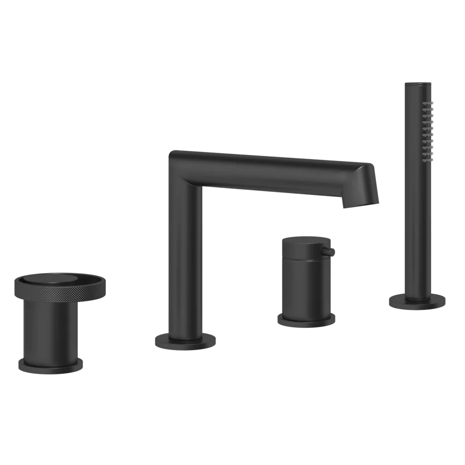 Grifería de bañera monomando con desviador | Colección Anello