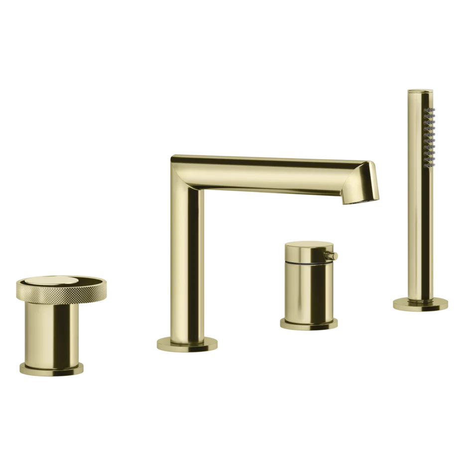 Grifería de bañera monomando con desviador | Colección Anello