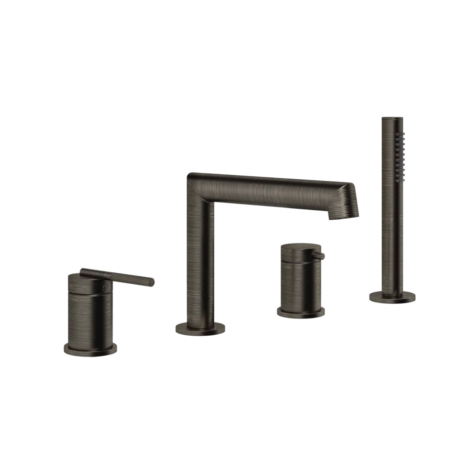 Single-lever bathtub faucet with diverter | Ingranaggio Collection