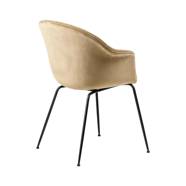 Bat upholstered dining chair