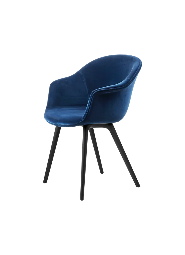 Bat upholstered dining chair