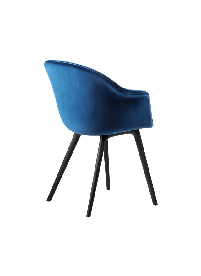 Bat upholstered dining chair