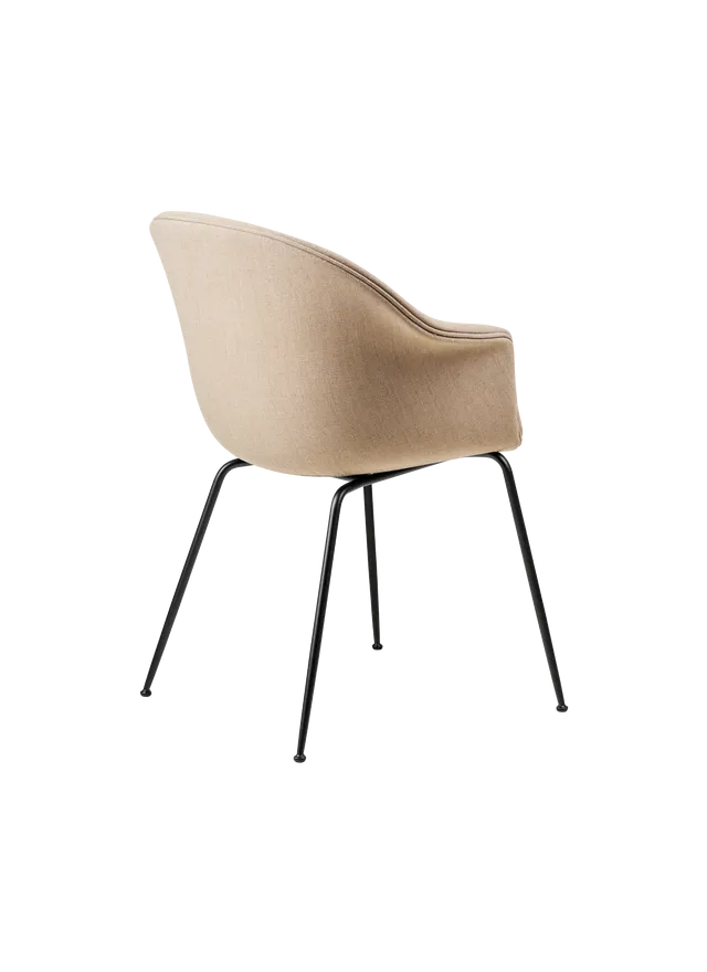 Bat upholstered dining chair