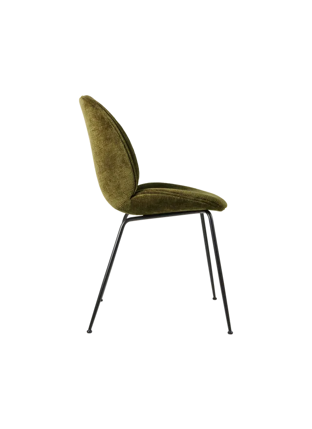 Beetle upholstered dining chair