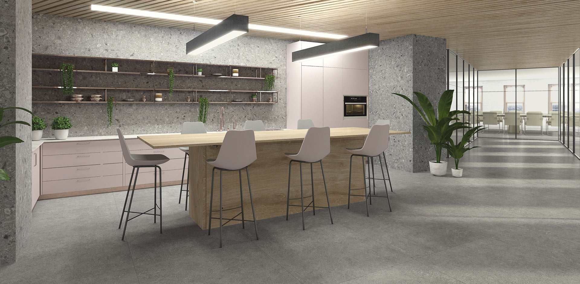 Pavimento porcelánico Kalksten