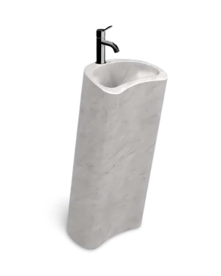 Lito 2 totem washbasin with tap hole